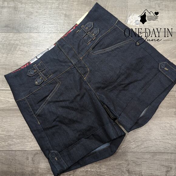 One5One Pants - One5One High Waist Denim Shorts Size 10